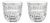 Taza Expresso De Cristal Barista Ethno Nachtmann 2 Color Transparente