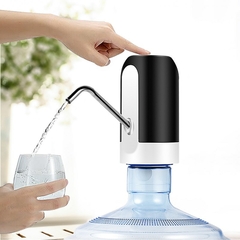 Imagem do Universal bomba elétrica para galão com carregamento usb garrafa galão bomba de água bomba de água pressão mão fonte de água