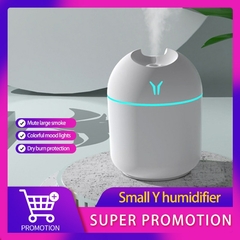 Umidificador de Ar luz romântica USB difusor de óleo essencial purificador de carro aroma ânion névoa fabricante com lâmpada led