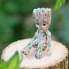 Disney Marvel Avengers Groot Mini figure Pen Holder Flower Pot Anime Toys Actio na internet