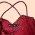 VESTIDO LAÇO VERMELHO CEREJA na internet
