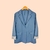 BLAZER AZUL ALONGADO