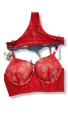 Coordinado de dos piezas bra y tanga