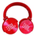Fone De Ouvido Bluetooth Sem Fio Everest Jb950 vermelho
