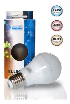LAMPADA LED BULBO 9W 3000K LM583 LUMINATTI na internet