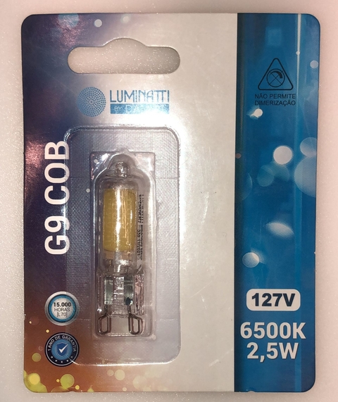 LAMPADA LED G9 COB 2.5W 6500K LM1466 LUMINATTI