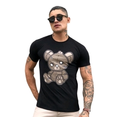 Camiseta Masculina Algodão Slim - loja online