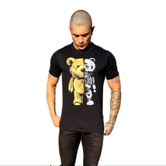 Camiseta Masculina Algodão Slim - comprar online