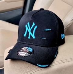Bone Rasgado Destroyed Casual fitão Unissex - comprar online