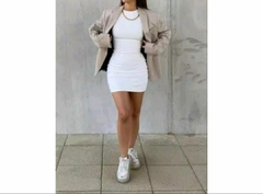 Vestido Feminino Mini Tubinho sem Manga básico dia a dia!! - comprar online