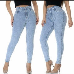 Calça Jeans Feminino Levanta bumbum com Lycra Cintura Alta
