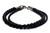 Pulseira Black Leather