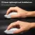 Delux m800 pro paw3370 branco mouse sem fio gaming programável com fio mouse er na internet
