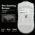 Delux m800 pro paw3370 branco mouse sem fio gaming programável com fio mouse er - baratoaki!