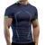 Verão camisa de ginásio esporte camiseta homens camisa de corrida seca rápida - loja online