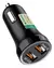 Carregador Veicular Turbo Rapido 2x Usb 3.1a Celular Preto - SESTAPE STORE