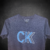 Camiseta Manga Curta Calvin Klein Jeans Azul Marinho | 14/16 anos - comprar online