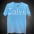 Camiseta Manga Curta Calvin Klein Jean Azul | 14/16 anos