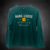 Camiseta Manga Longa Hang Loose Verde