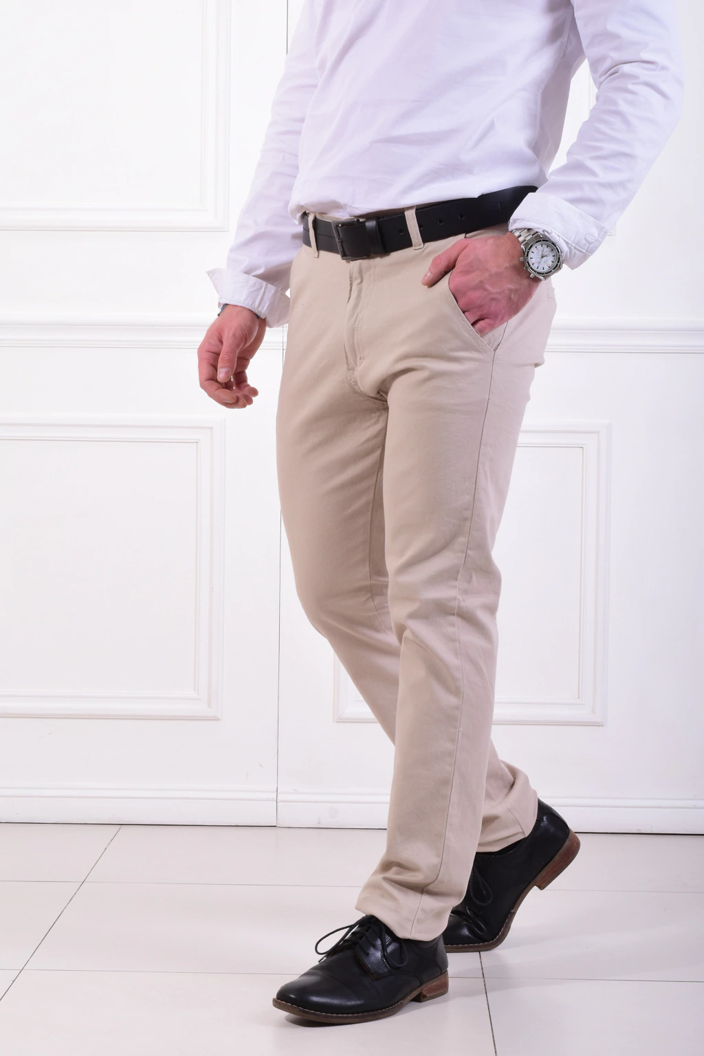 CORTE CHINO BEIGE CLARO