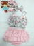 Kit Calcinha Bunda Rica Top E Tiara