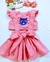 Jardineira Body Romper Bebe Bolofofos Mesversario Lindo