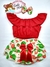 Calcinha Infantil Bunda Rica Tiara E Top Ciganinha