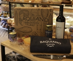 Caja Set Cuchillo + Delantal - Baquiano Almacén