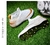 Homens sapatos de futebol profissional unisex tornozelo botas de futebol chuteir - black estore