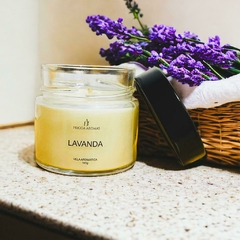 Vela Perfumada Lavanda 145g na internet