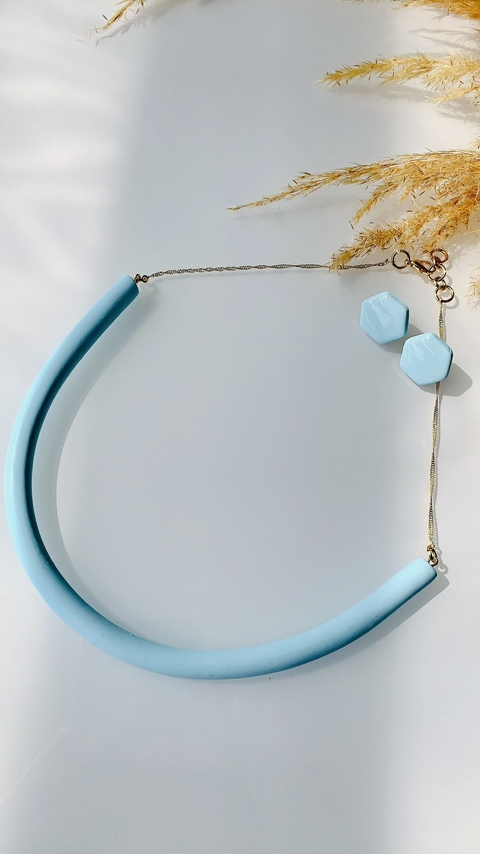 Conjunto Arco colar e Brinco