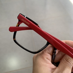 Clover Grau Acetato vermelho e preto - loja online