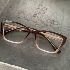 Imagem do Clover Duo acetato marrom degrade midi
