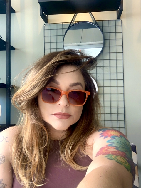 Clover Minimalist acetate orange - comprar online