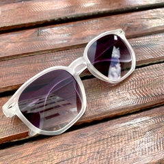 Clover Aviator acetato square gelo - loja online