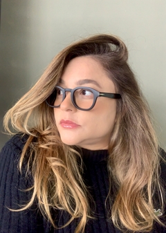 Clover Grau minimalista acetato preto fosco na internet
