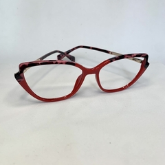 Clover Grau acetato minimalista vermelho/dourado na internet
