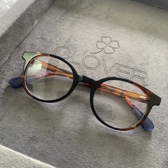 Armação de grau acetato tortoise cores round - comprar online