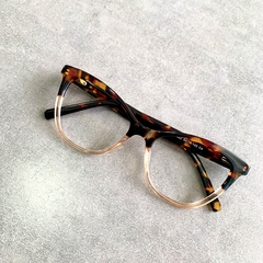 Clover Grau Cateye degrade acetato - loja online