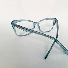 Armação de grau acetato gatinho verde - Óticas Clover