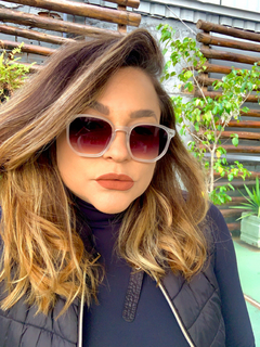 Clover Aviator acetato square gelo - comprar online
