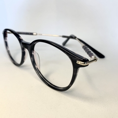 Clover Grau acetato preto round hastes Metal - comprar online