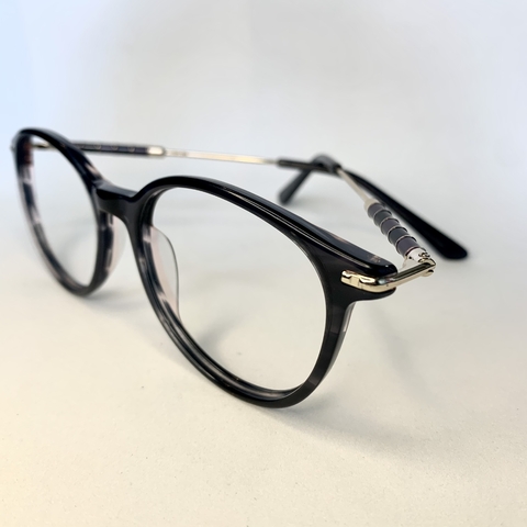 Clover Grau acetato preto round hastes Metal - comprar online