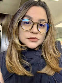 Armação de grau acetato round cinza - comprar online