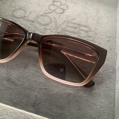 Clover Duo acetato marrom degrade midi - loja online