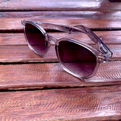 Clover Aviator acetato square cinza - loja online