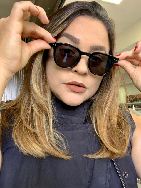 Clover Minimalista acetato square preto - comprar online