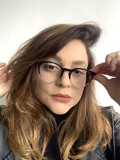 Armação de grau acetato round preto degrade - comprar online