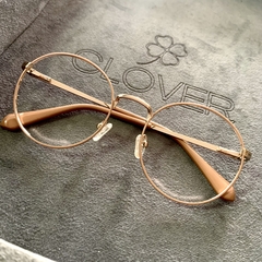 Imagem do Clover Duo Metal round dourado/nude