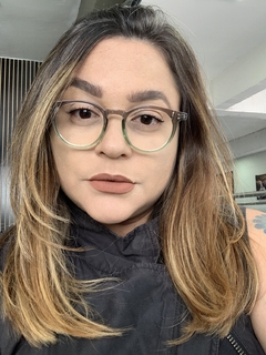 Armação de grau acetato minimalista round degrade - comprar online